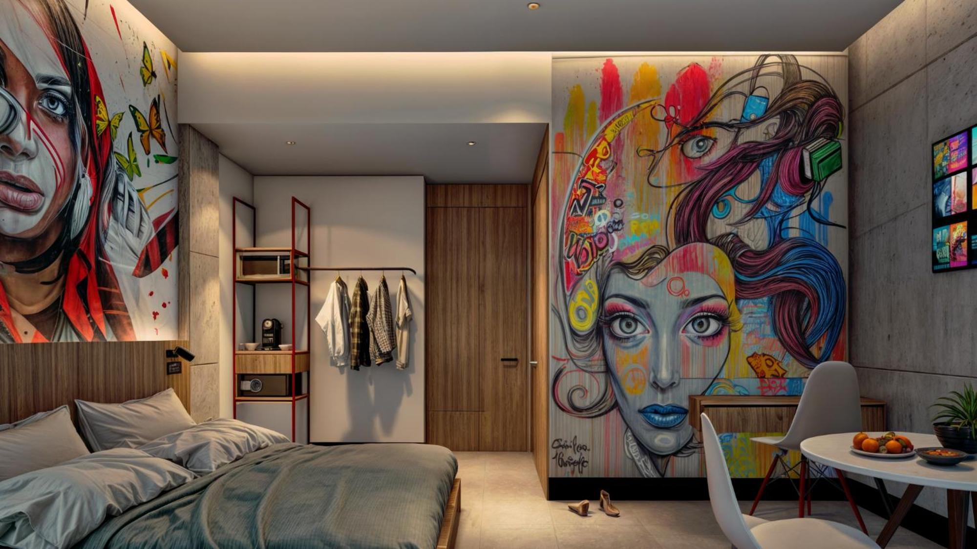 Street Art Hotel Roma Cidade do México Exterior foto