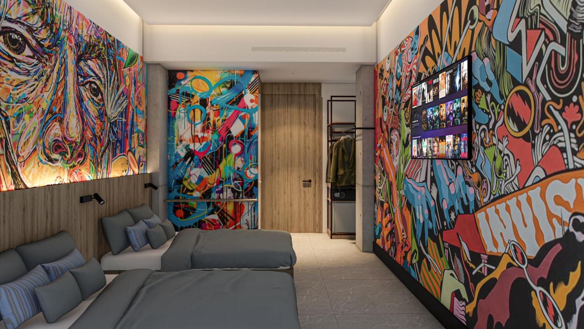 Street Art Hotel Roma Cidade do México Exterior foto