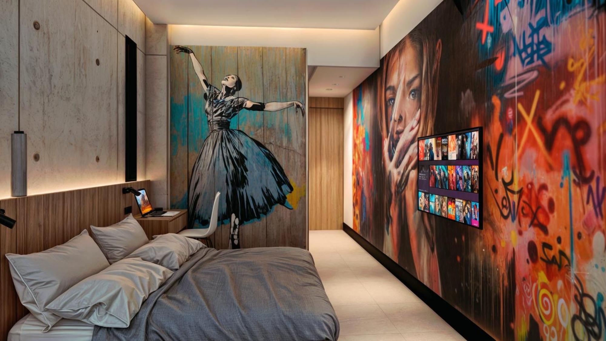 Street Art Hotel Roma Cidade do México Exterior foto
