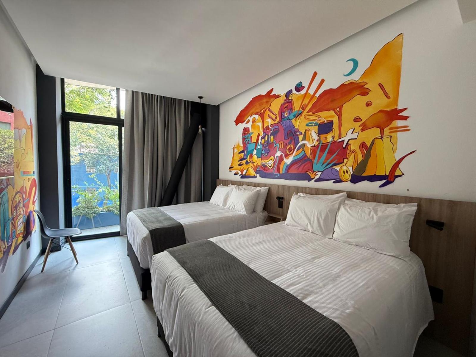 Street Art Hotel Roma Cidade do México Exterior foto